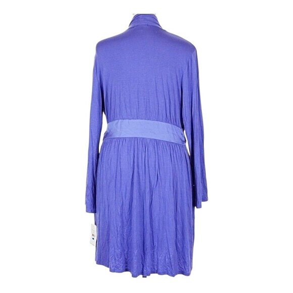 Midnight by Carole Hochman Women's Midi Modal Robe Size XL Long-sleeve New $82 - Picture 6 of 7